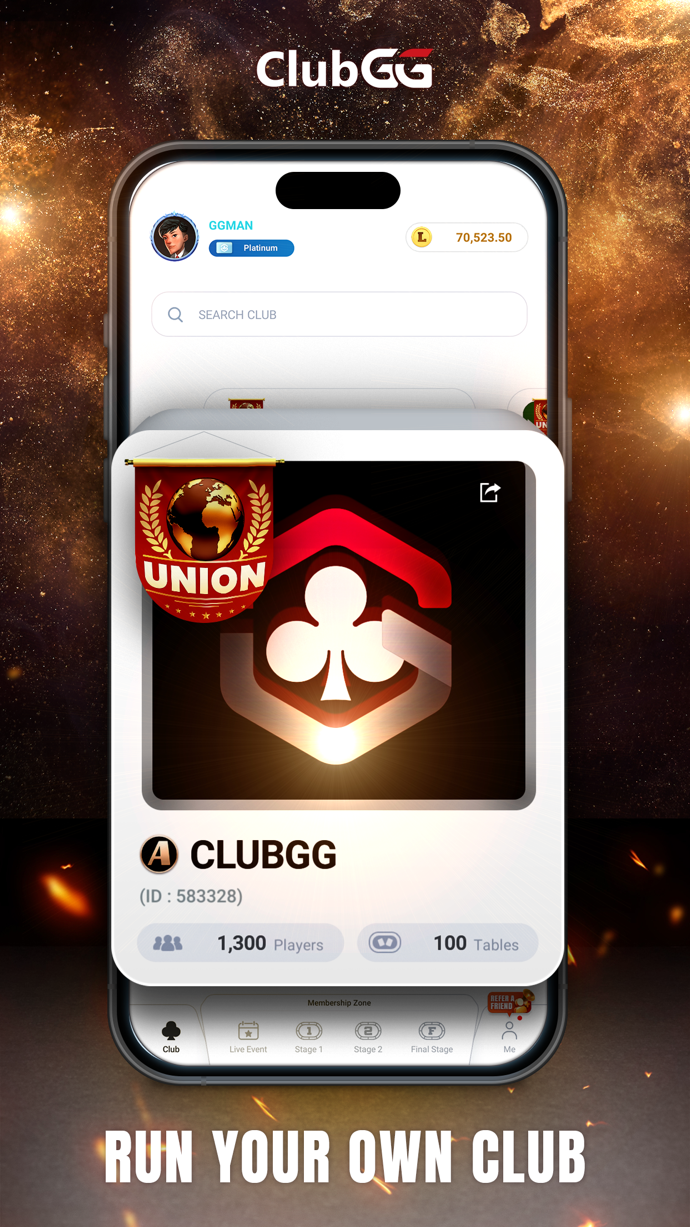ClubGG — Найдите клуб и подайте заявку